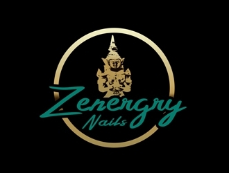 Zenergry Nails  logo design by bougalla005