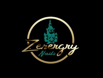 Zenergry Nails  logo design by bougalla005