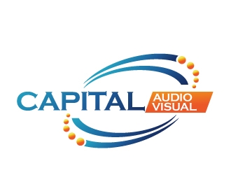 Capital Audio Visual logo design by PMG