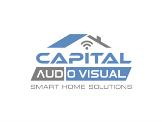 Capital Audio Visual logo design by Raden79