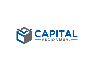 Capital Audio Visual logo design by semar
