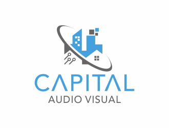 Capital Audio Visual logo design by ingepro