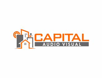 Capital Audio Visual logo design by ingepro