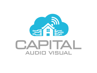 Capital Audio Visual logo design by YONK