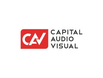 Capital Audio Visual logo design by zamzam