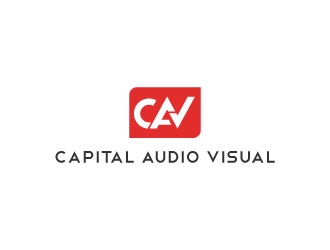 Capital Audio Visual logo design by zamzam
