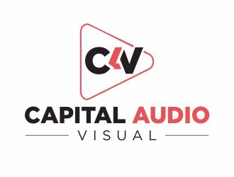 Capital Audio Visual logo design by 48art