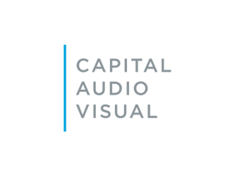 Capital Audio Visual logo design by sheilavalencia