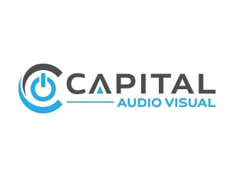 Capital Audio Visual logo design by jaize