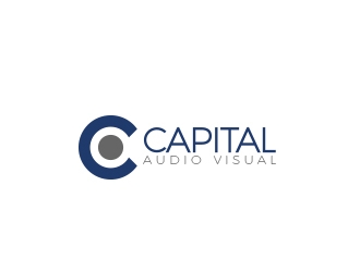 Capital Audio Visual logo design by MarkindDesign