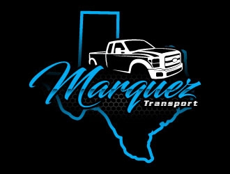 Marquez Transport logo design by daywalker