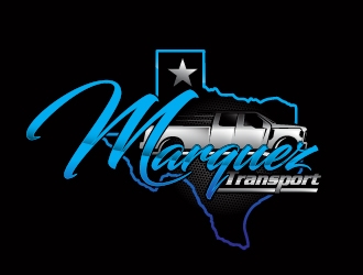 Marquez Transport logo design by Suvendu