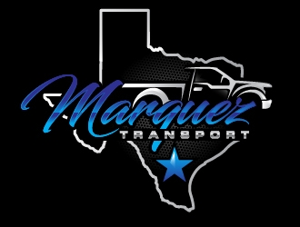 Marquez Transport logo design by Suvendu