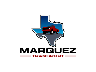 Marquez Transport logo design by Kruger