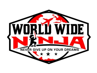 World Wide Ninja logo design by DreamLogoDesign