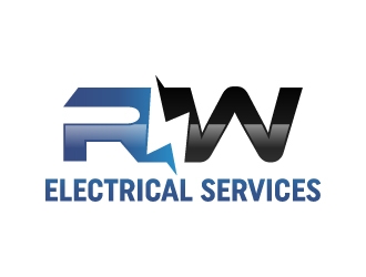RW Electrical Services logo design by akilis13