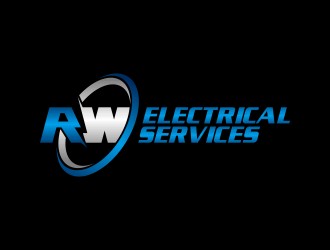 RW Electrical Services logo design by pakNton