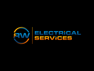 RW Electrical Services logo design by salis17