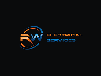 RW Electrical Services logo design by blackcane