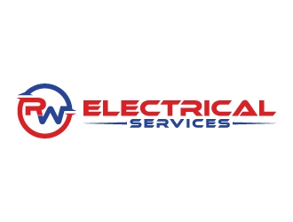 RW Electrical Services logo design by abss