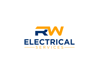 RW Electrical Services logo design by semar