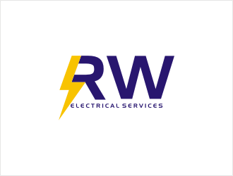 RW Electrical Services logo design by bunda_shaquilla