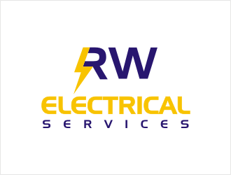 RW Electrical Services logo design by bunda_shaquilla