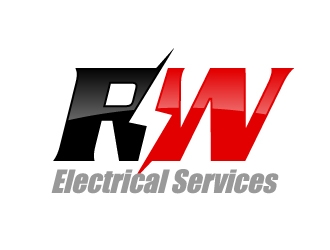 RW Electrical Services logo design by ElonStark