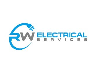 RW Electrical Services logo design by done