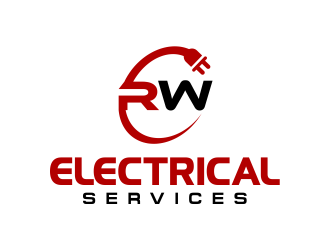 RW Electrical Services logo design by done