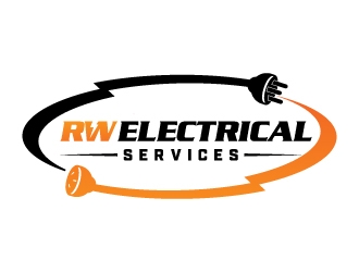 RW Electrical Services logo design by jaize