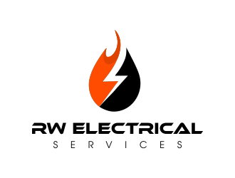 RW Electrical Services logo design by JessicaLopes