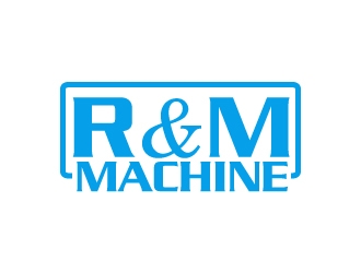 R&M Machine, Inc. logo design by cybil