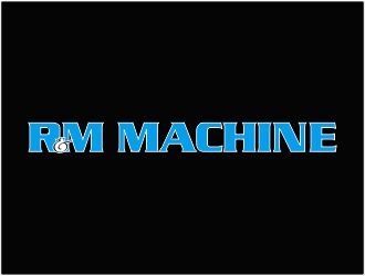 R&M Machine, Inc. logo design by 48art