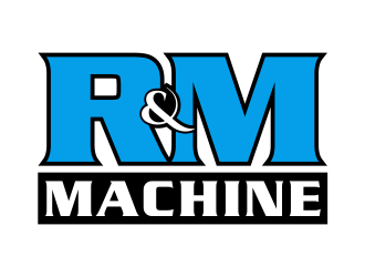 R&M Machine, Inc. logo design by cintoko