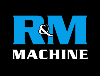 R&M Machine, Inc. logo design by cintoko