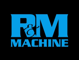 R&M Machine, Inc. logo design by ElonStark
