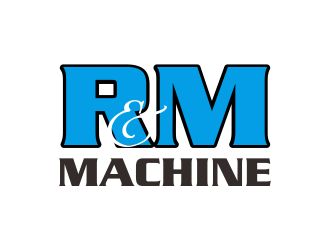 R&M Machine, Inc. logo design by done