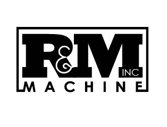 R&M Machine, Inc. logo design by ruthracam