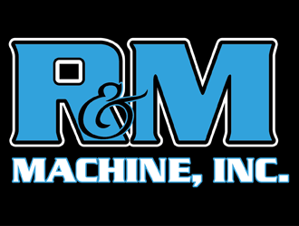 R&M Machine, Inc. logo design by Leivong
