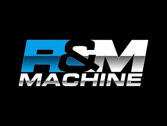R&M Machine, Inc. logo design by MarkindDesign