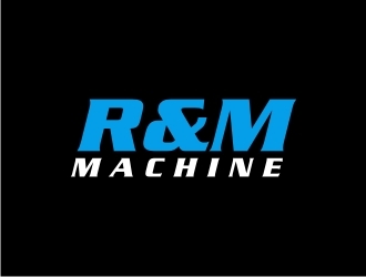 R&M Machine, Inc. logo design by GemahRipah