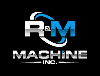 R&M Machine, Inc. logo design by abss