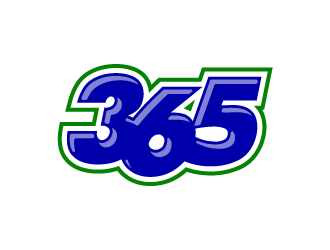 365 logo design by PRN123