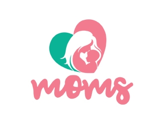 MOMS Lactation Resource Center logo design by rahmatillah11