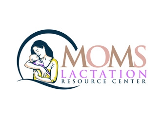 MOMS Lactation Resource Center logo design by DreamLogoDesign