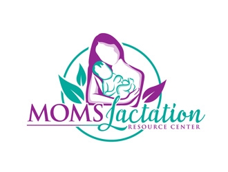 MOMS Lactation Resource Center logo design by DreamLogoDesign