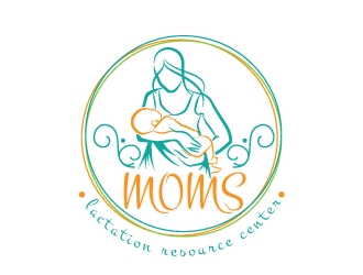 MOMS Lactation Resource Center logo design by Suvendu