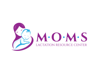 MOMS Lactation Resource Center logo design by schiena