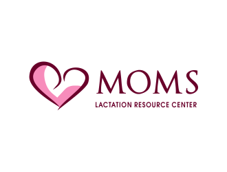 MOMS Lactation Resource Center logo design by JessicaLopes
